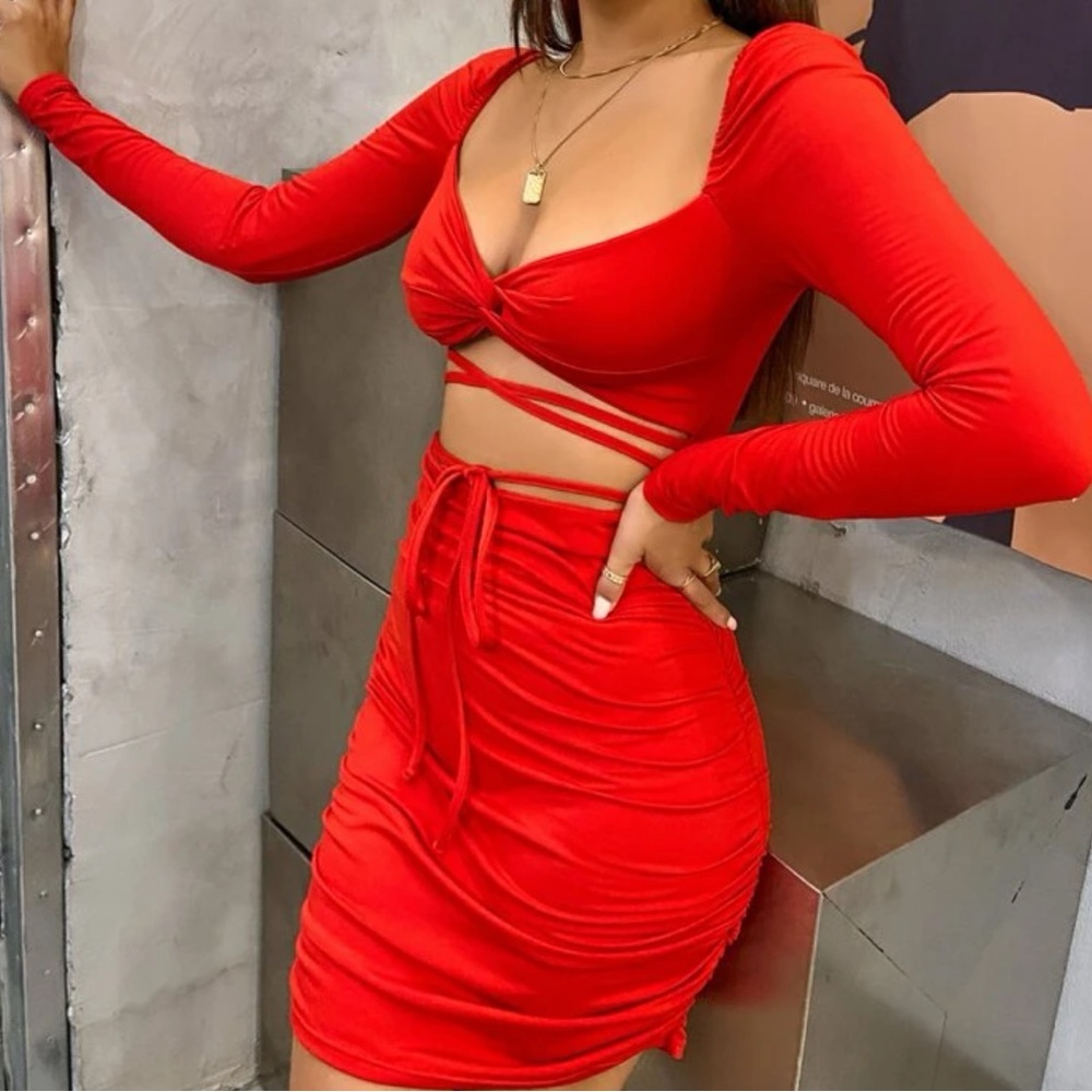 SHIEN red dress